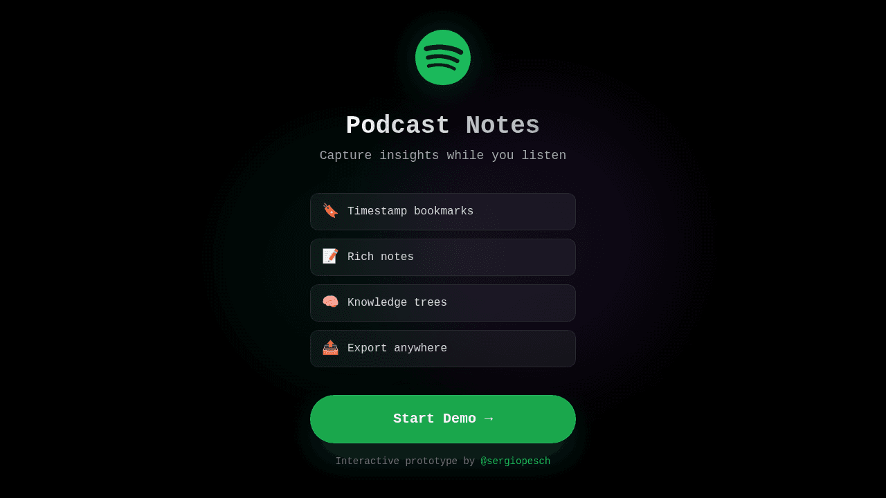 Spotify Notetaker