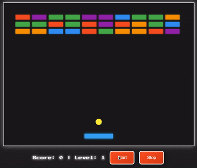 Vertical Pong Game Demo